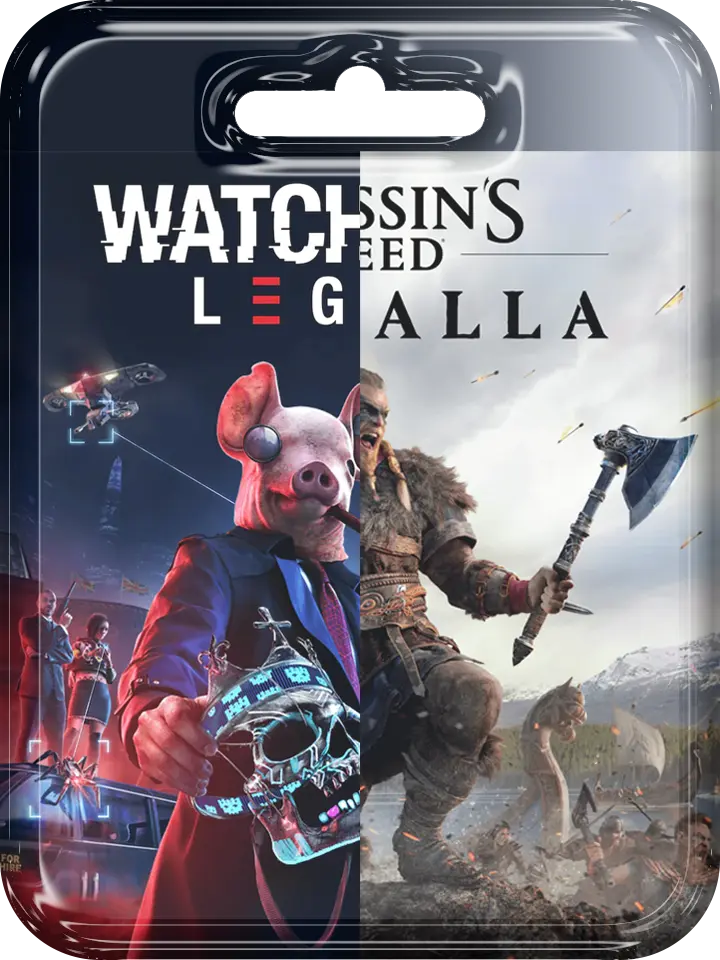 Assassins Creed Valhalla + Watch Dogs Legion Bundle EPIC STORE